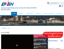 Tablet Screenshot of envsn.fr